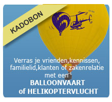 Ballonvaart cadeaubon